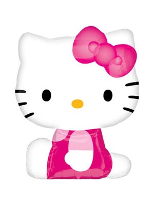 BALÃO METALIZADO HELLO KITTY 69CM